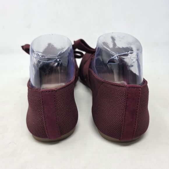 Torrid Burgundy Bow Loafers Womens Size 7WW Slip On Flats - Picture 5 of 8